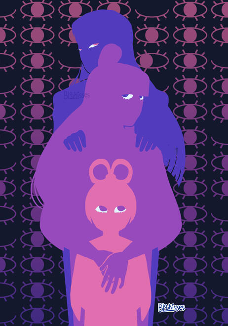 Silhouettes 1 ● fanart illustration ● content source: Ace Attorney (game series) ● 2024