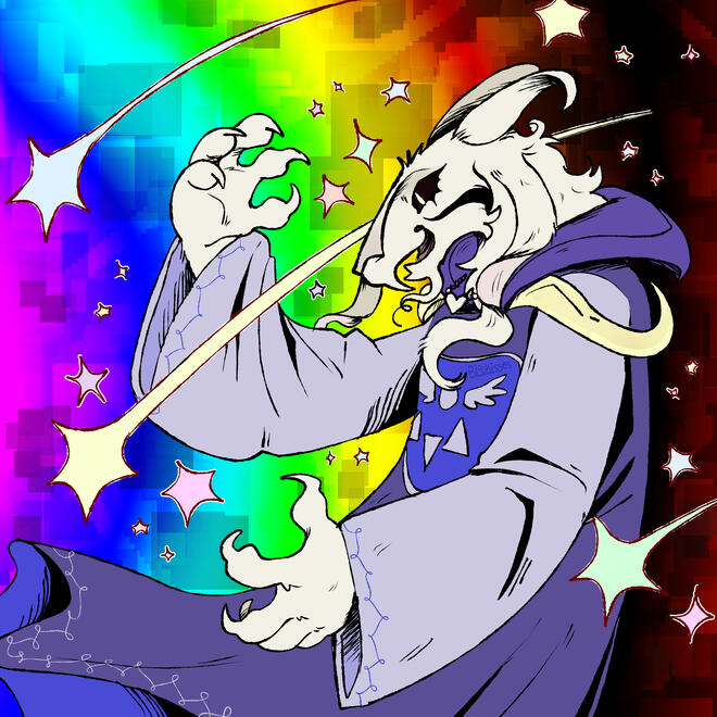 My Best Friend ● fanart illustration ● content source: Undertale (Video Game) ● 2026