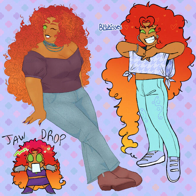 Koriandr ● fanart illustration ● content source: DC Comics● 2025